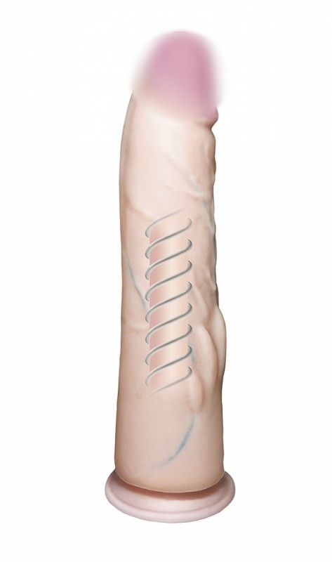 Фаллоимитатор с хребтом "F Line 8,8L" супер реалистичный, на присоске 