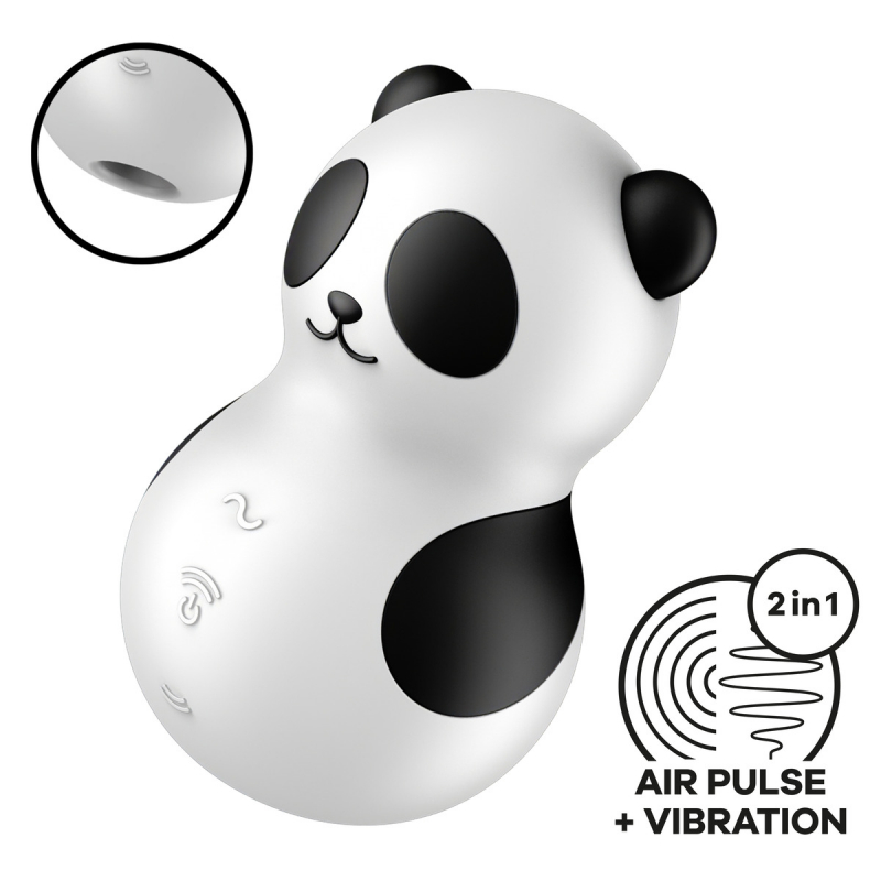 Стимулятор клитора "Satisfyer Panda" вакуум+вибрация 